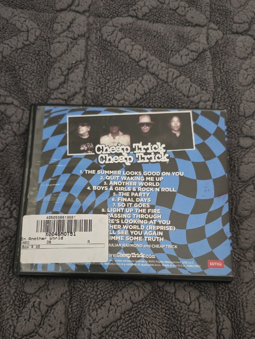 Cheap Trick CD In Another World - Picture 2 of 2